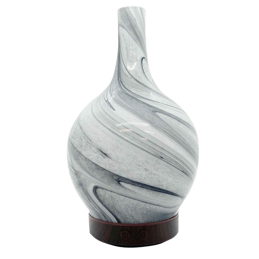 Essential Oil Aroma Diffuser - 100ml Glass Marble Aromatherapy Mist