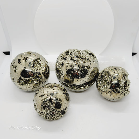 Pyrite Spheres Iron Pyrite Spheres Crystal Ball