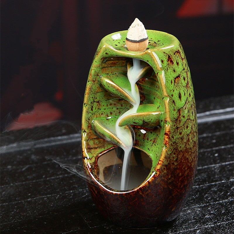 Backflow Waterfall Incense Burner