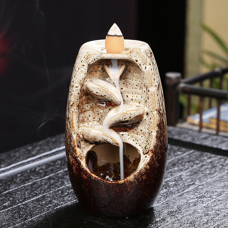 Backflow Waterfall Incense Burner