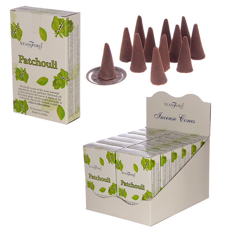 Stamford Hex Incense Cones - Patchouli