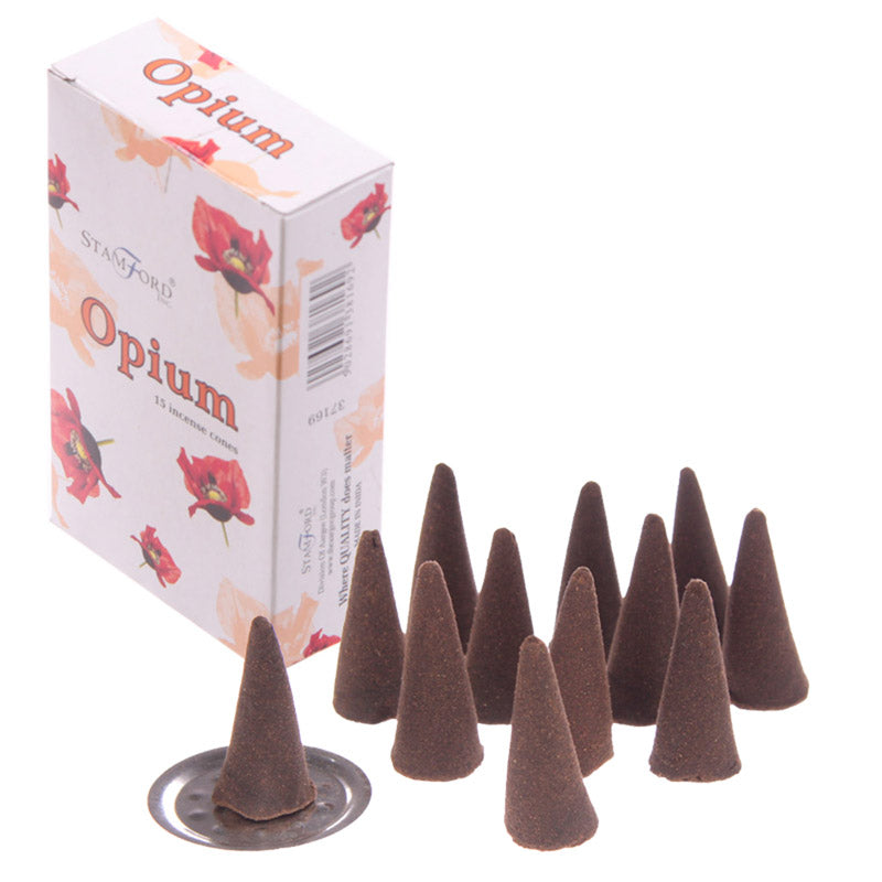 Stamford Hex Incense Cones - Opium