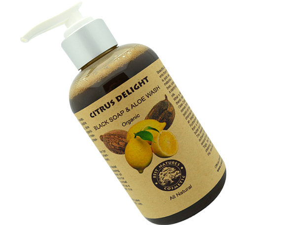 Organic Citrus Face & Body Wash