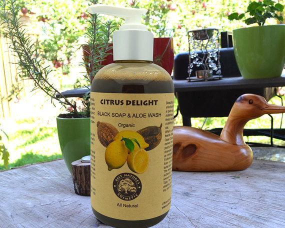 Organic Citrus Face & Body Wash