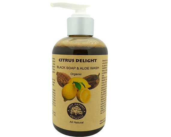 Organic Citrus Face & Body Wash