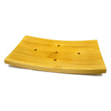 Natural bamboo soap dish